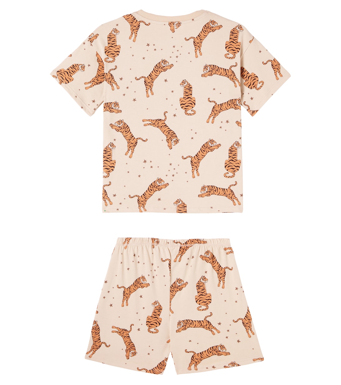 Ensemble t-shirt et short Lin en coton | Konges Sløjd