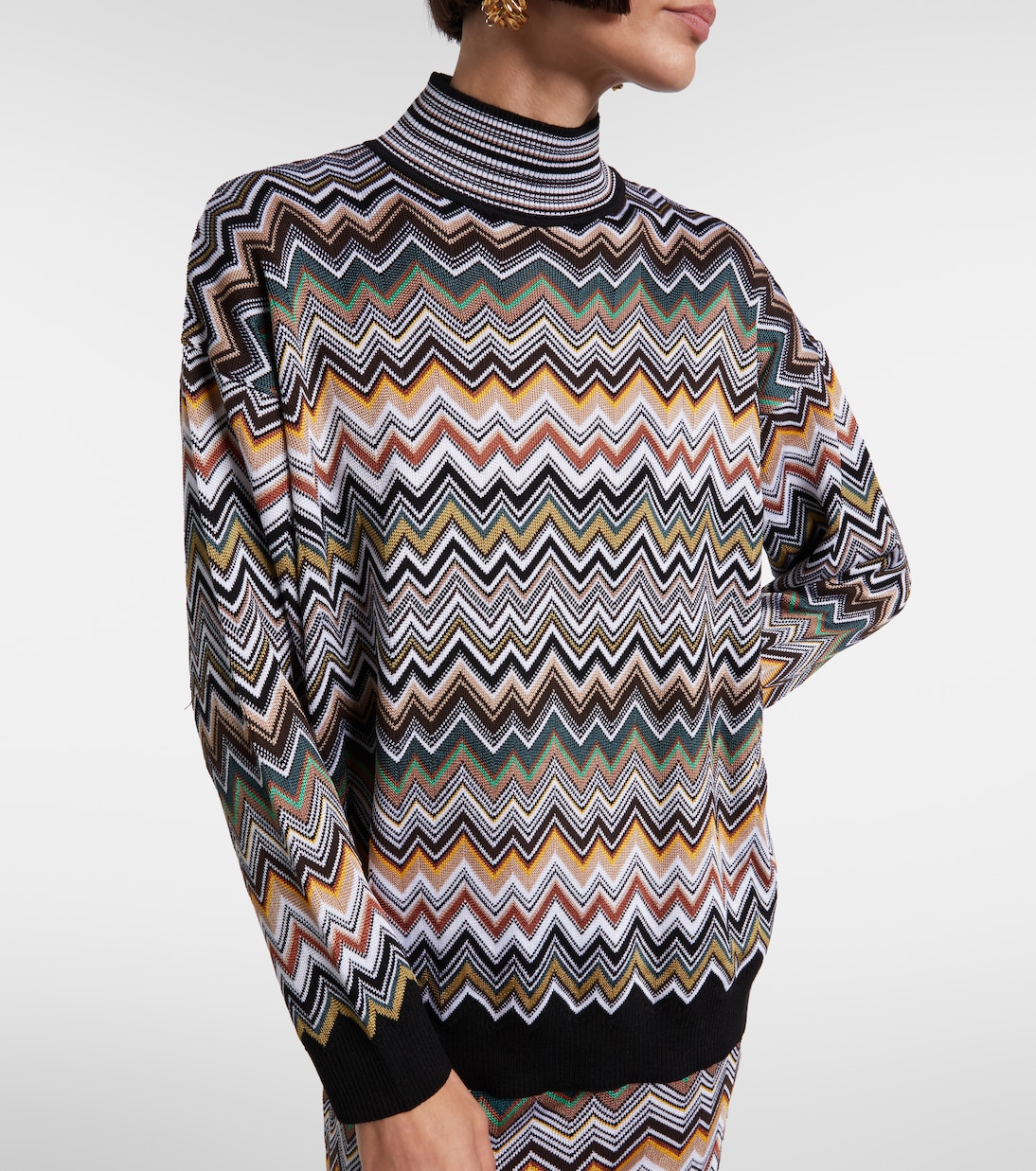 Pullover aus Häkelstrick | Missoni