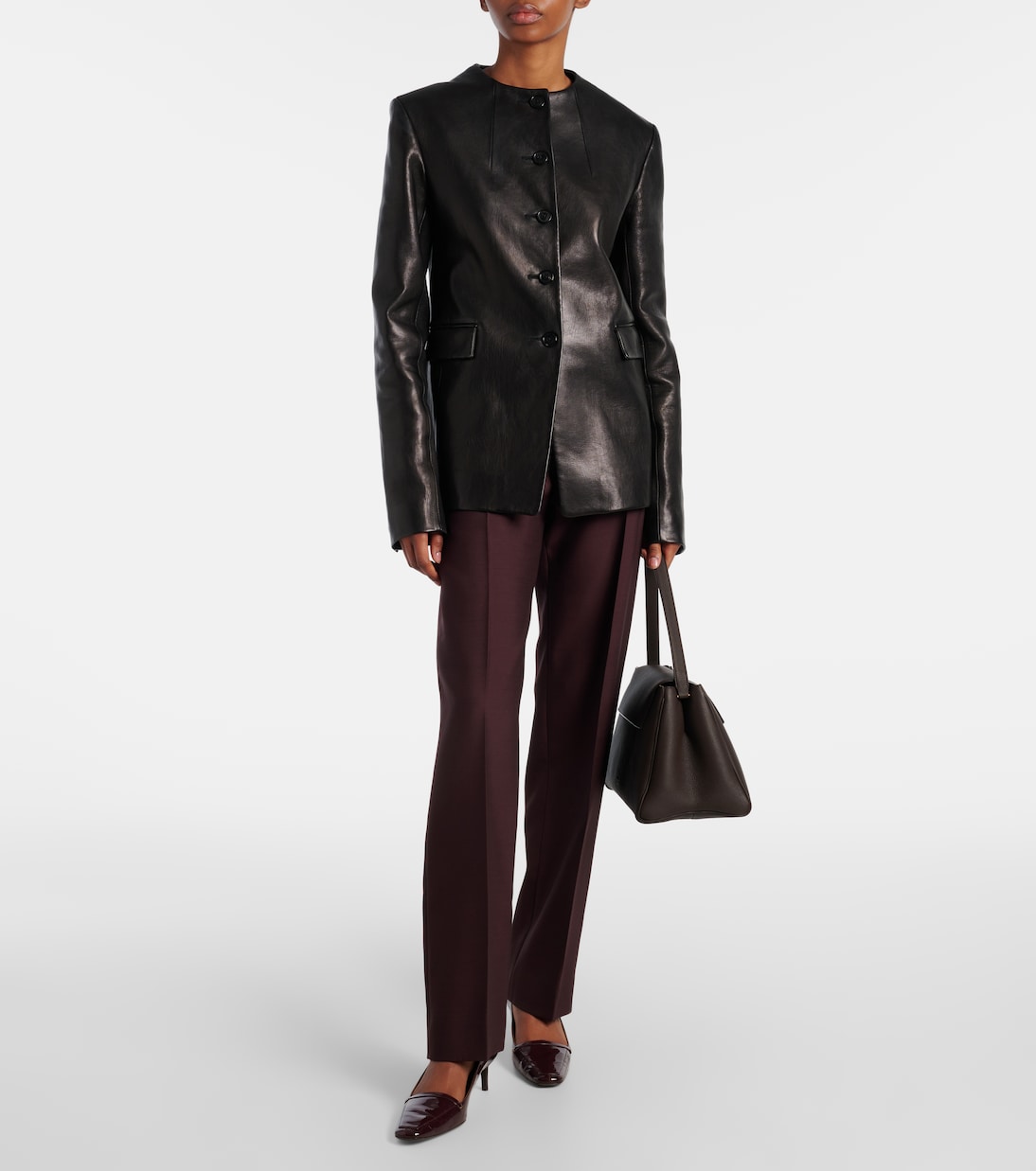 Giacca Jameson in pelle | Khaite