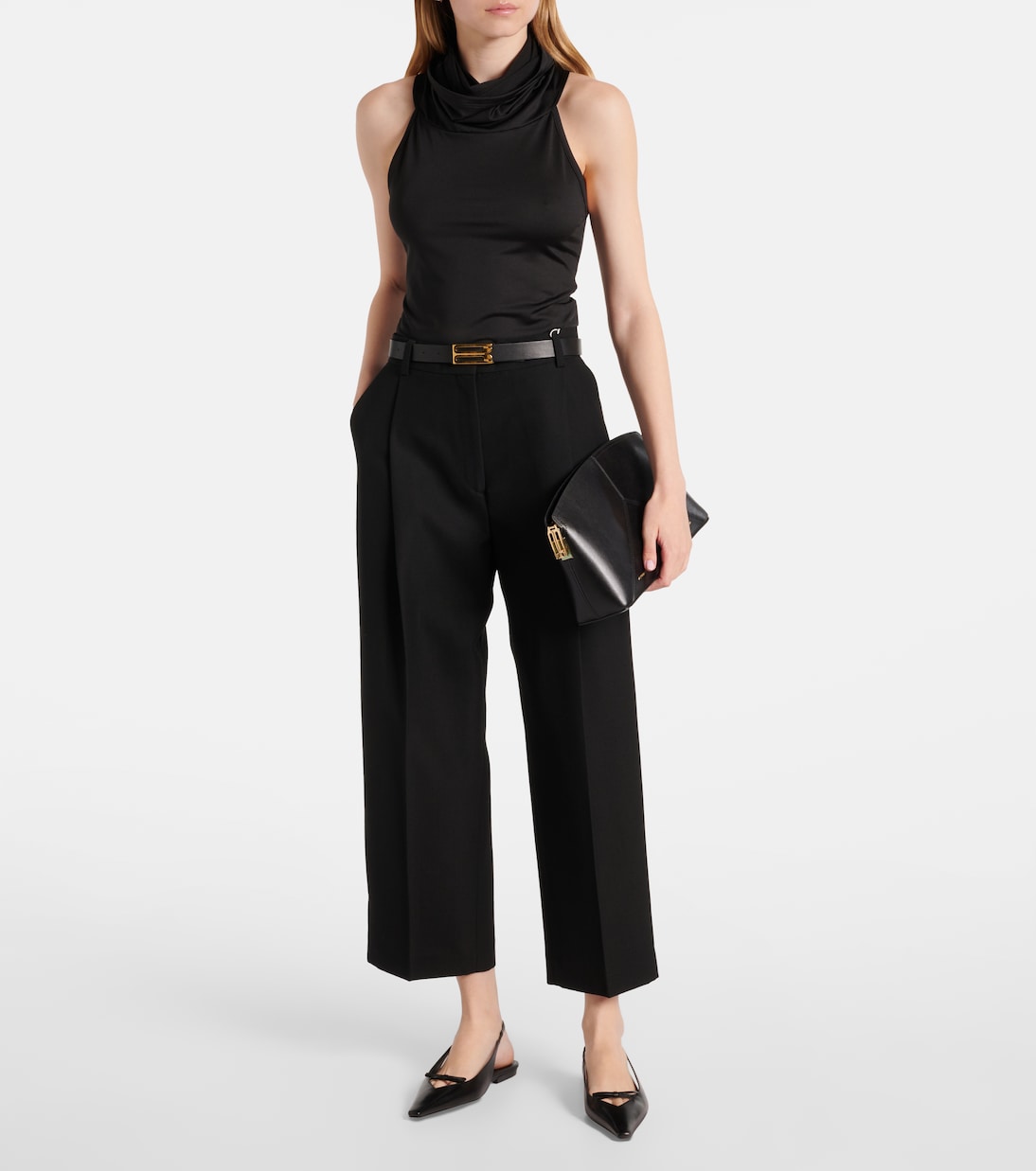 Draped jersey top | Victoria Beckham
