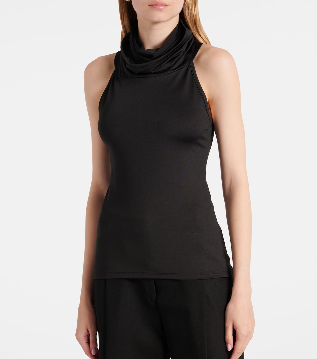 Draped jersey top | Victoria Beckham