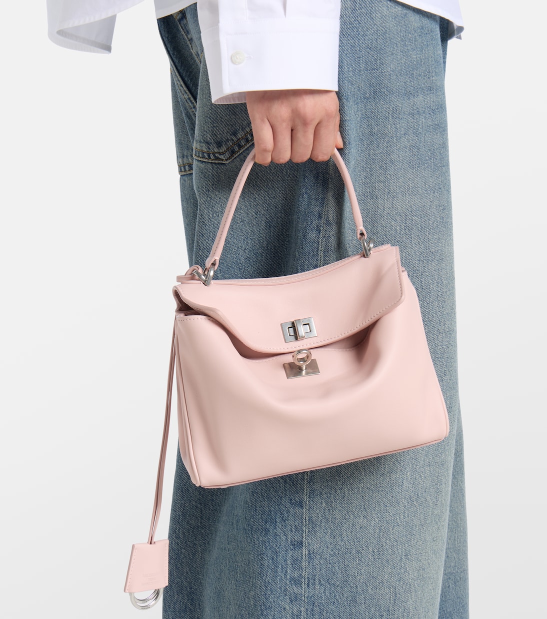 Rodeo Mini leather tote bag | Balenciaga