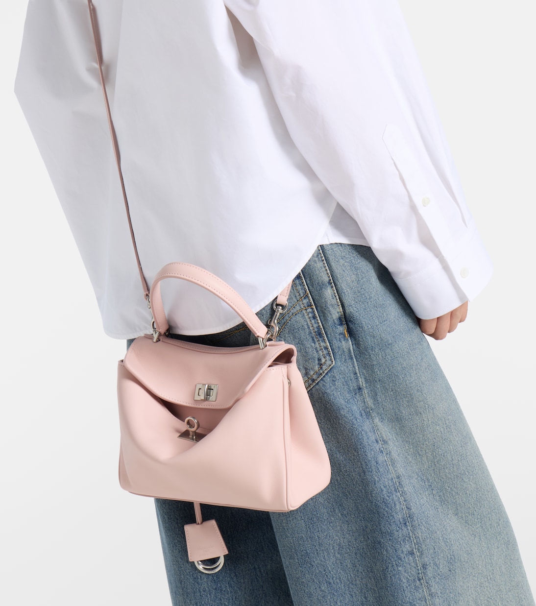 Rodeo Mini leather tote bag | Balenciaga