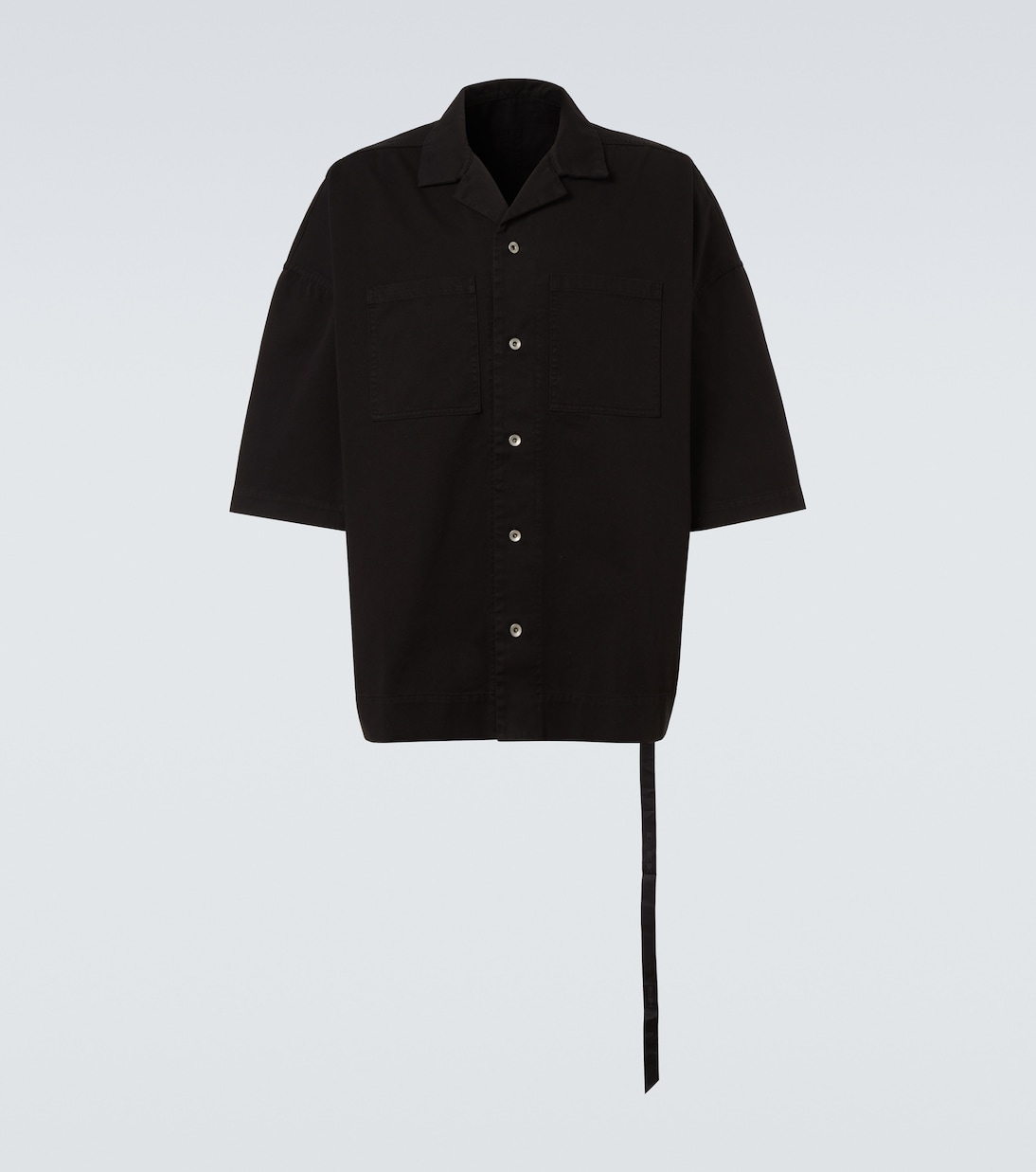 Camisa Magnum Tommy de sarga de algodón | Rick Owens