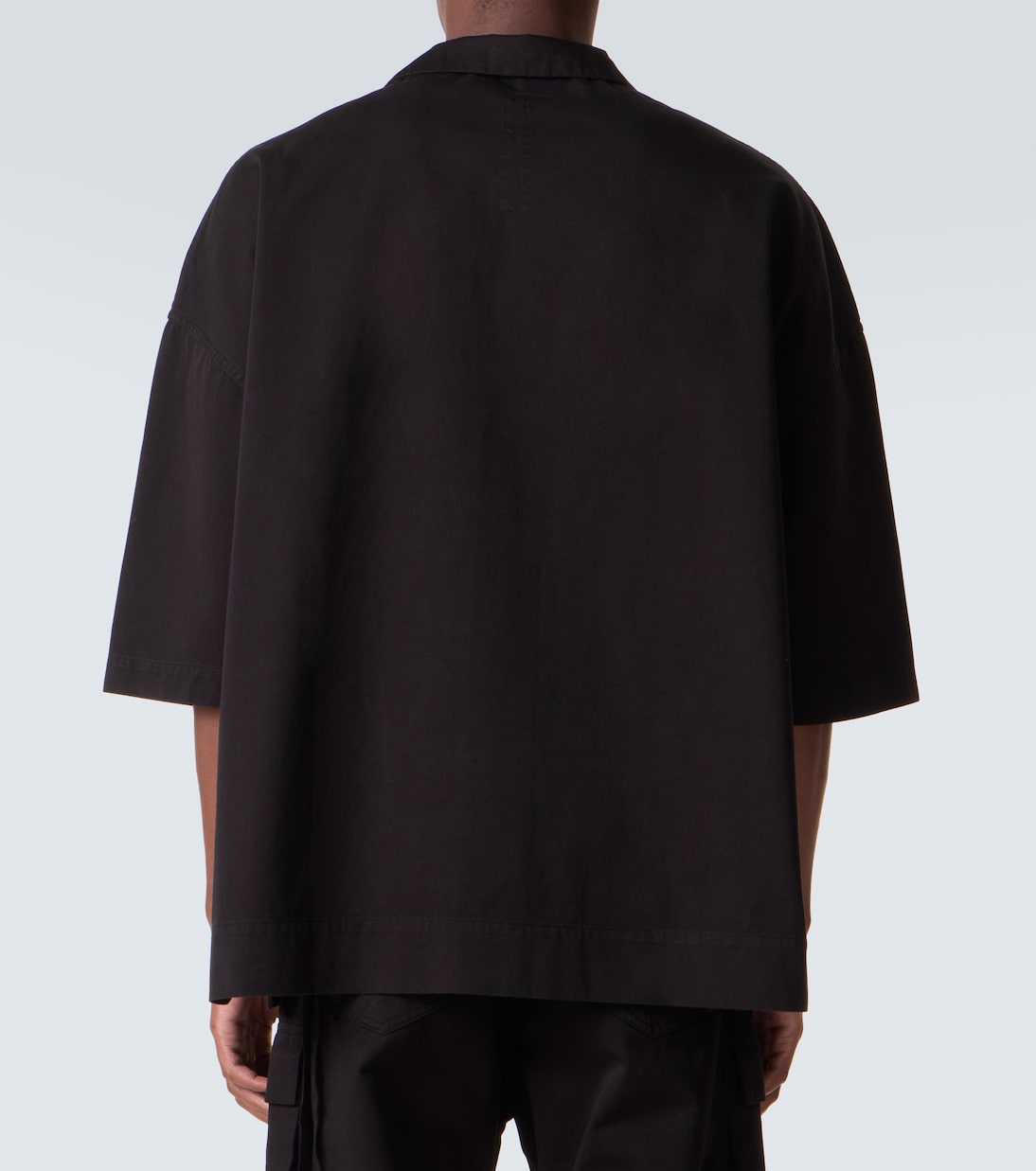 Camisa Magnum Tommy de sarga de algodón | Rick Owens