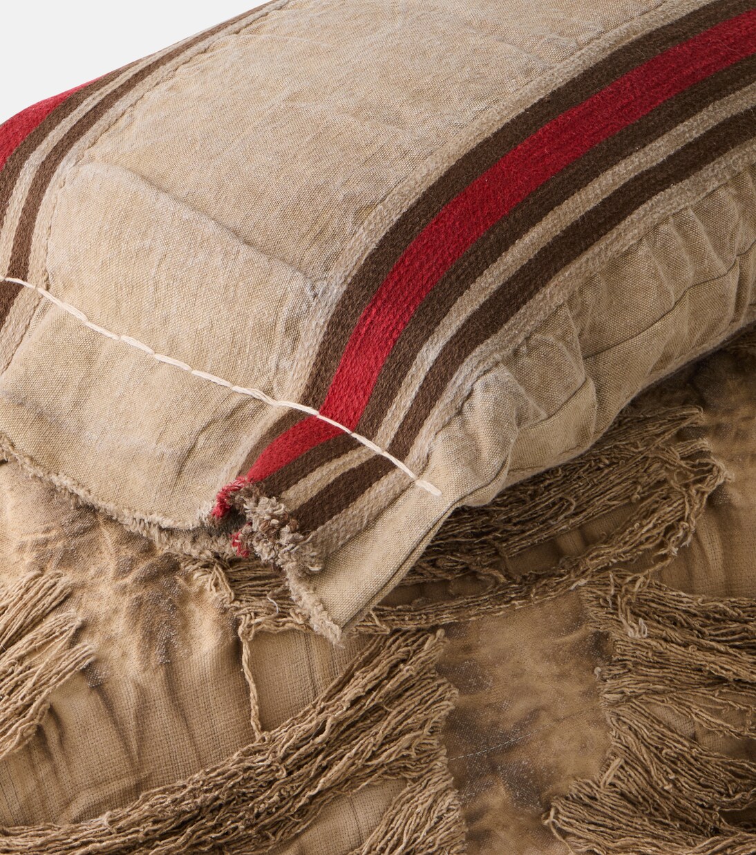 Clematis linen and cotton cushion | The House of Lyria