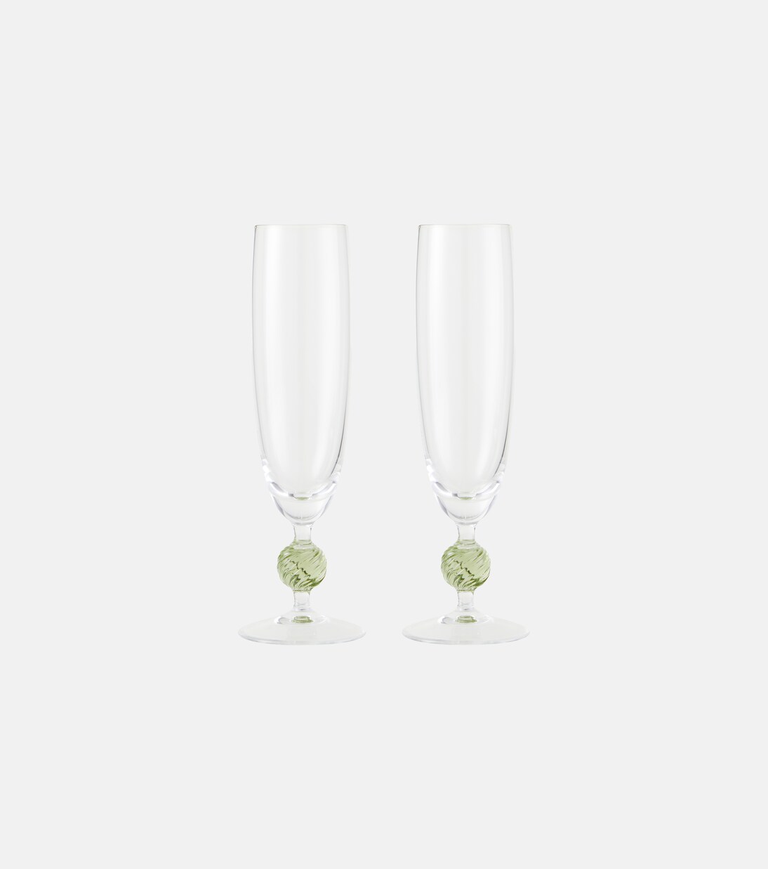 Demetra set of 2 champagne flutes | Cabana
