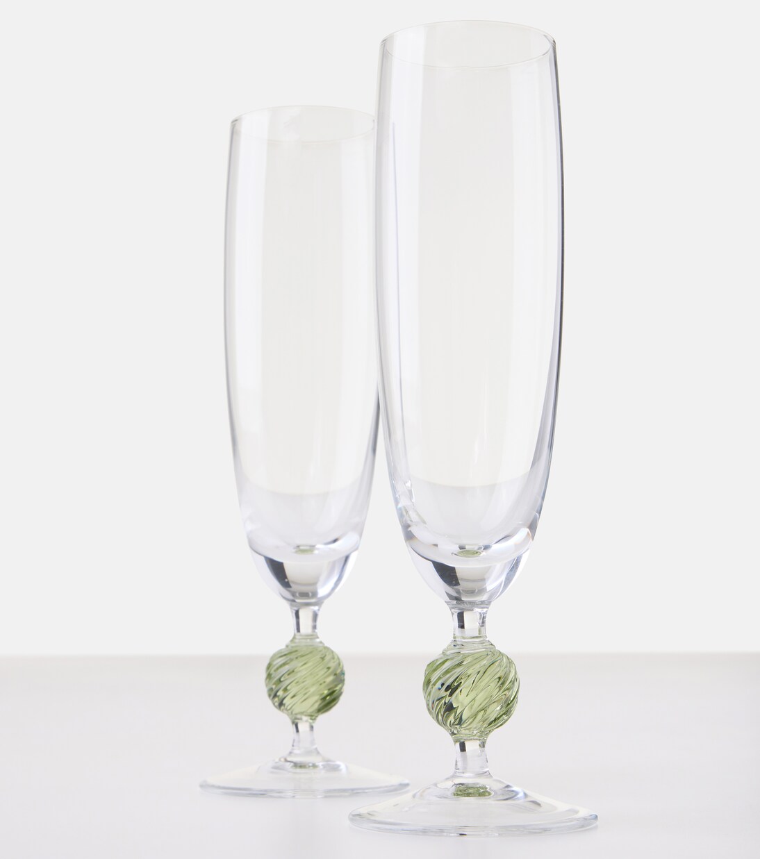 Demetra set of 2 champagne flutes | Cabana