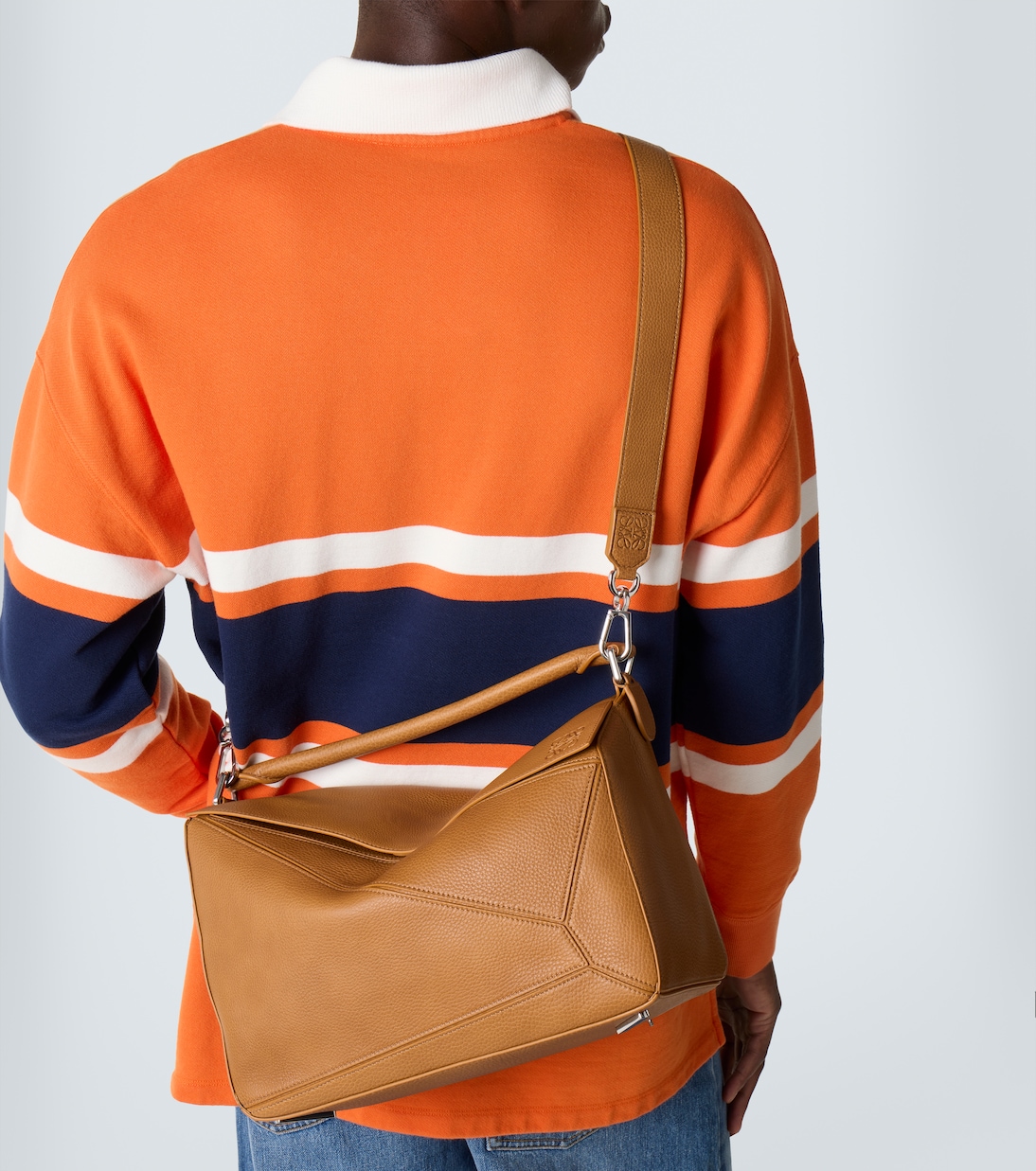 Bolso al hombro Puzzle Large de piel | Loewe