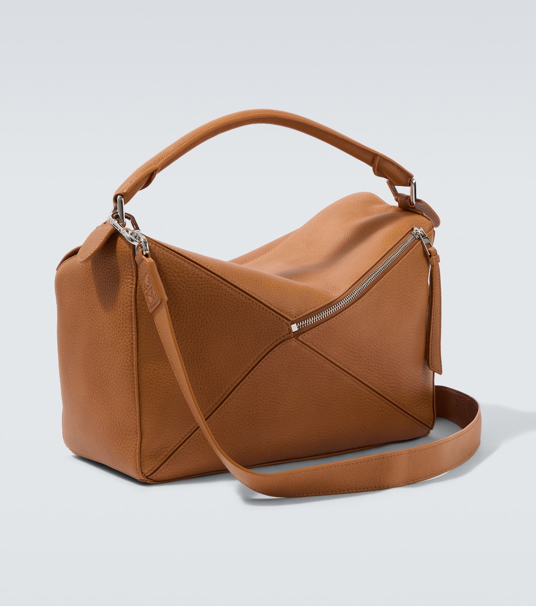 Bolso al hombro Puzzle Large de piel | Loewe