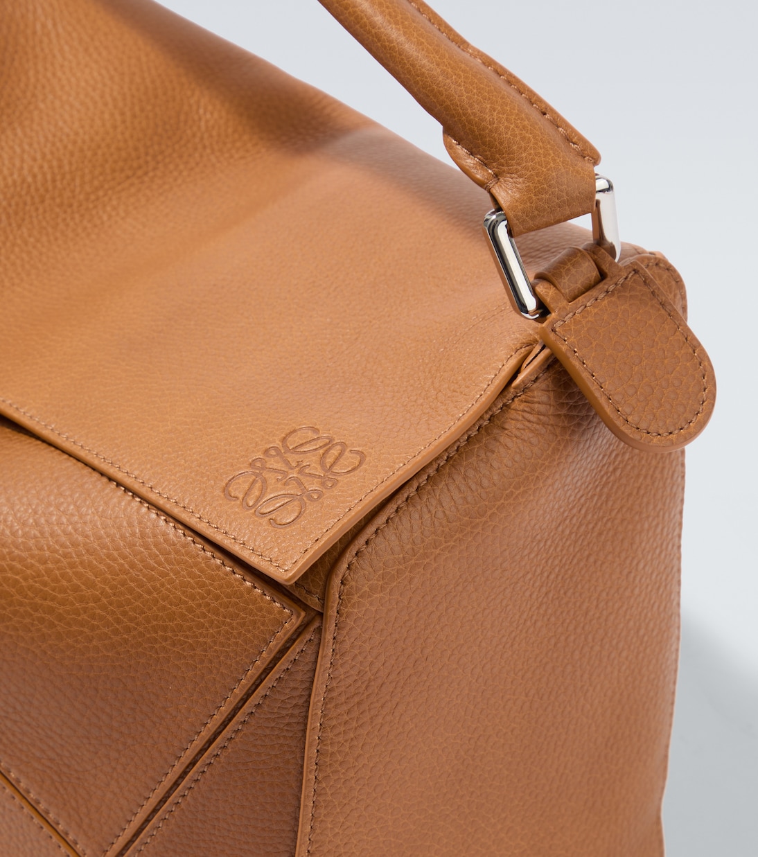 Bolso al hombro Puzzle Large de piel | Loewe