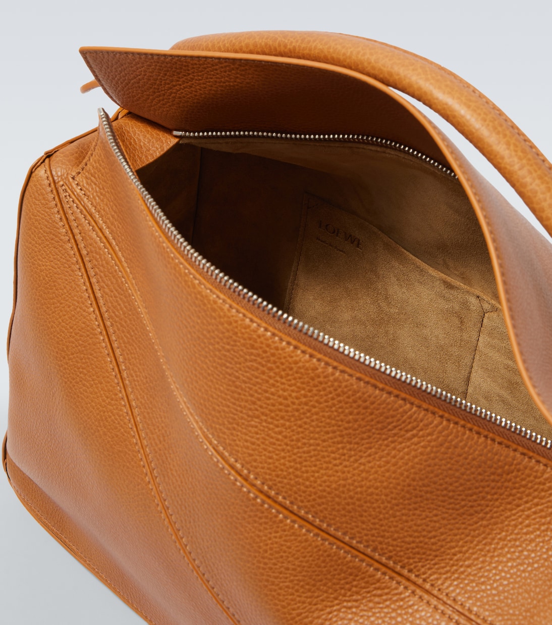 Bolso al hombro Puzzle Large de piel | Loewe