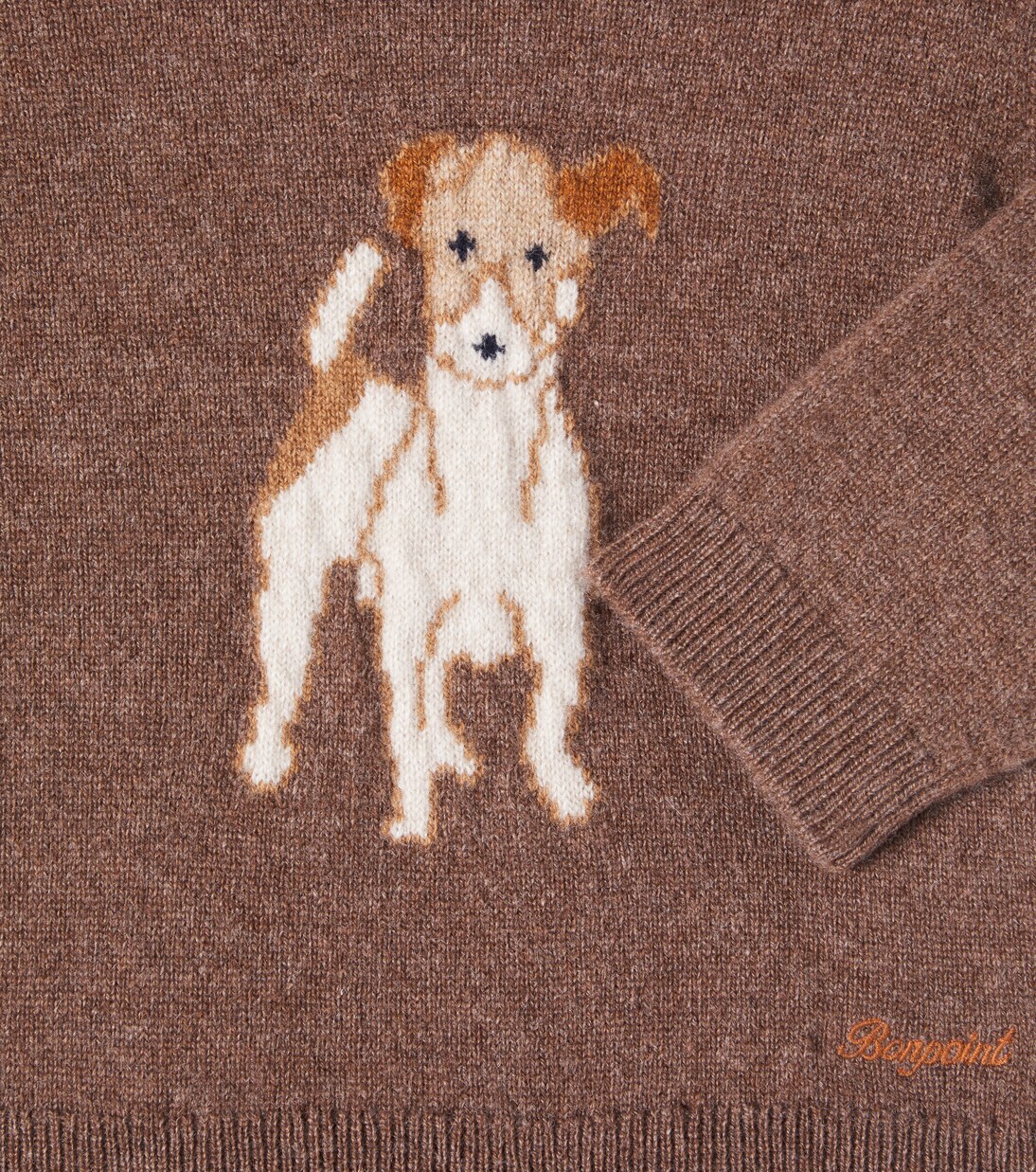 Baby Almire intarsia cashmere sweater | Bonpoint