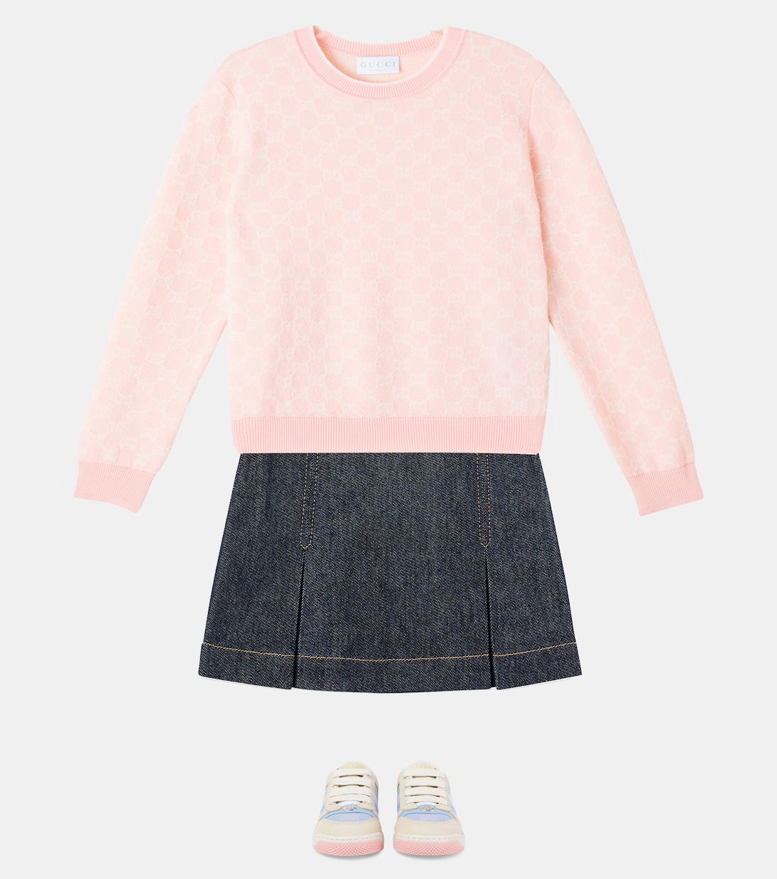Sneakers Screener GG mit Leder | Gucci Kids