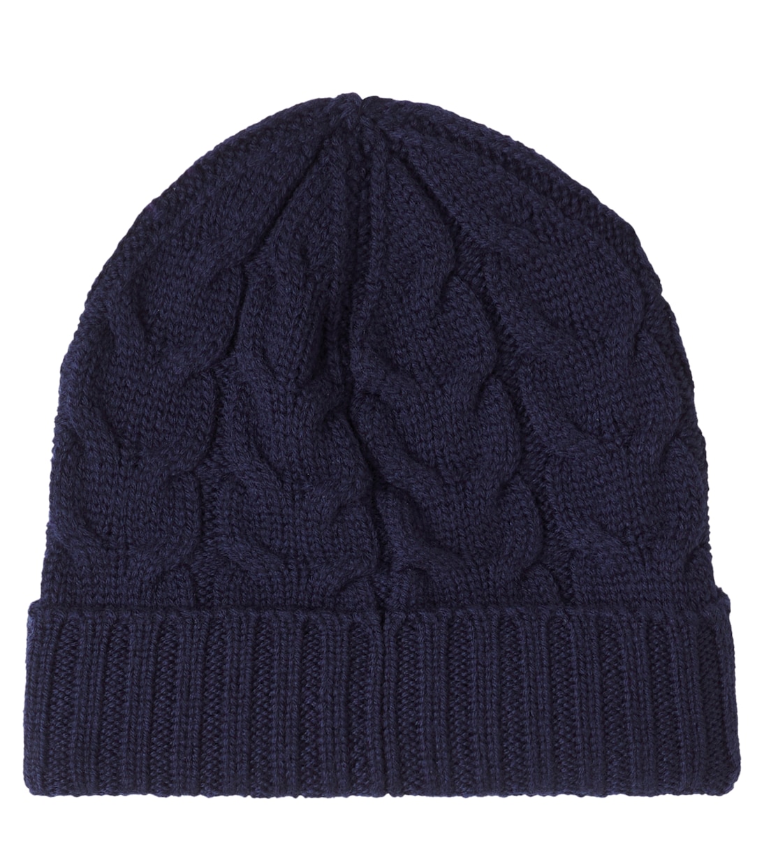 Logo cable-knit wool beanie | Moncler Enfant