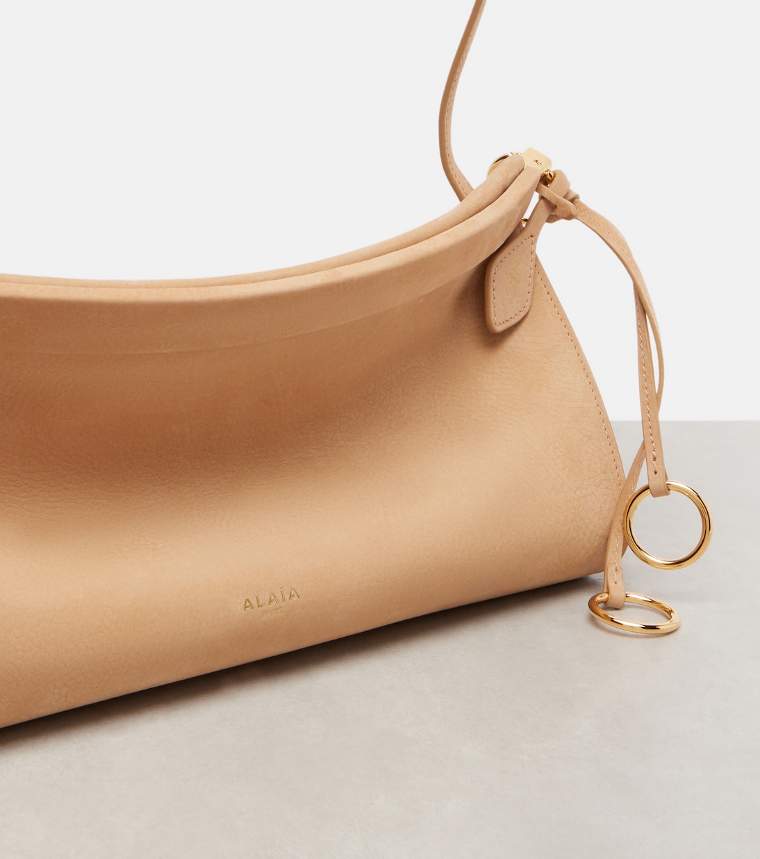 Sac Le Clic Medium en cuir | Alaïa