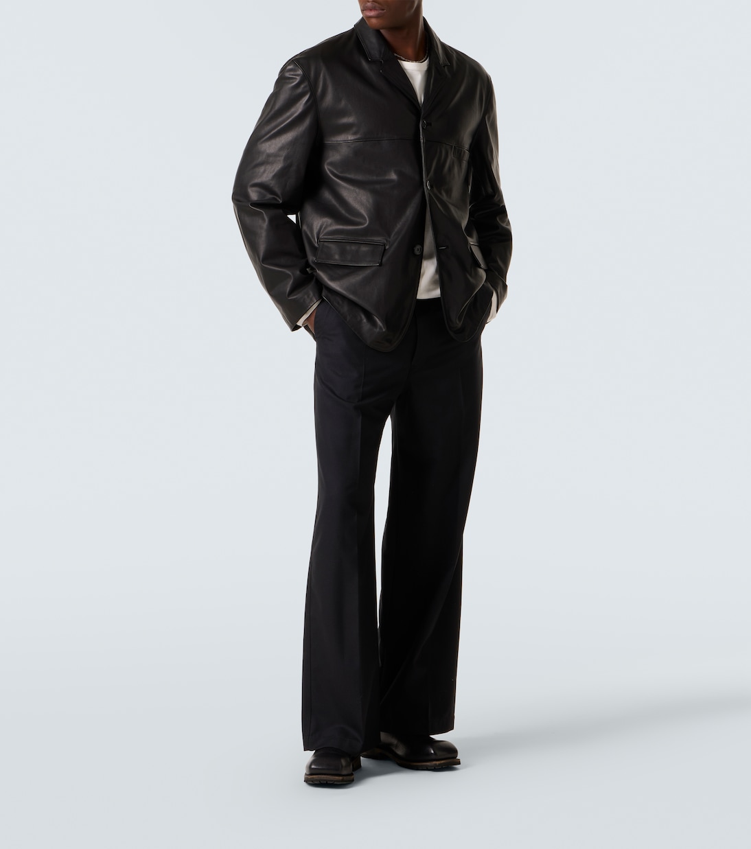 Twill straight pants | Lemaire