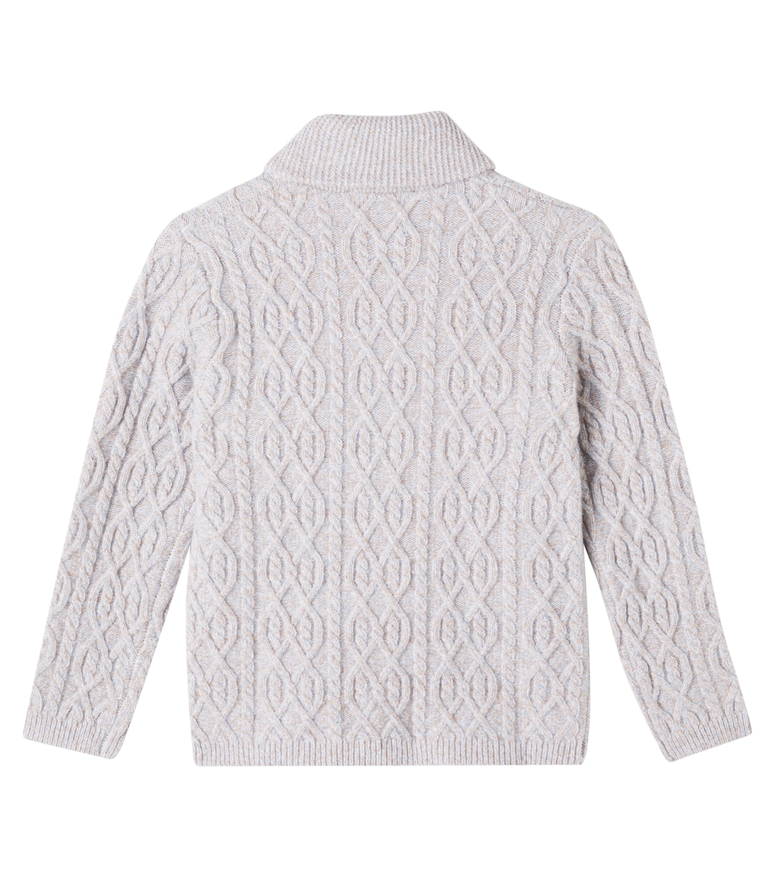 Cable-knit wool cardigan | Tartine et Chocolat