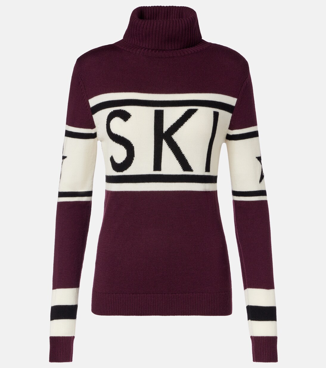 Schild intarsia wool sweater | Perfect Moment