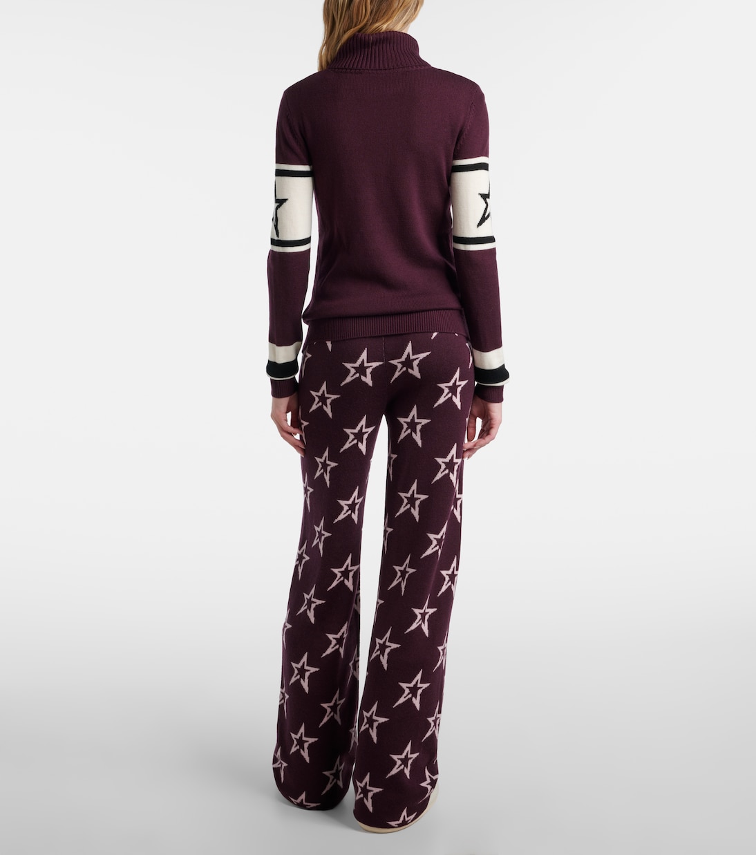 Schild intarsia wool sweater | Perfect Moment