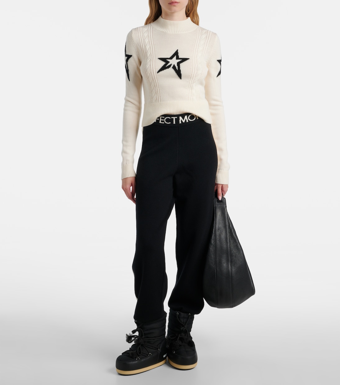 Pull intarsia en laine | Perfect Moment