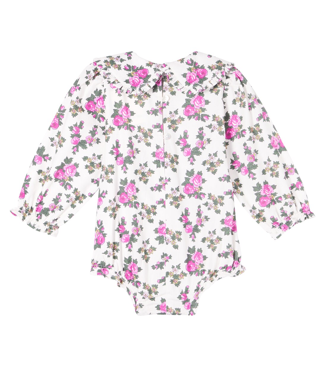 Baby Elyse floral cotton fleece bodysuit | The New Society