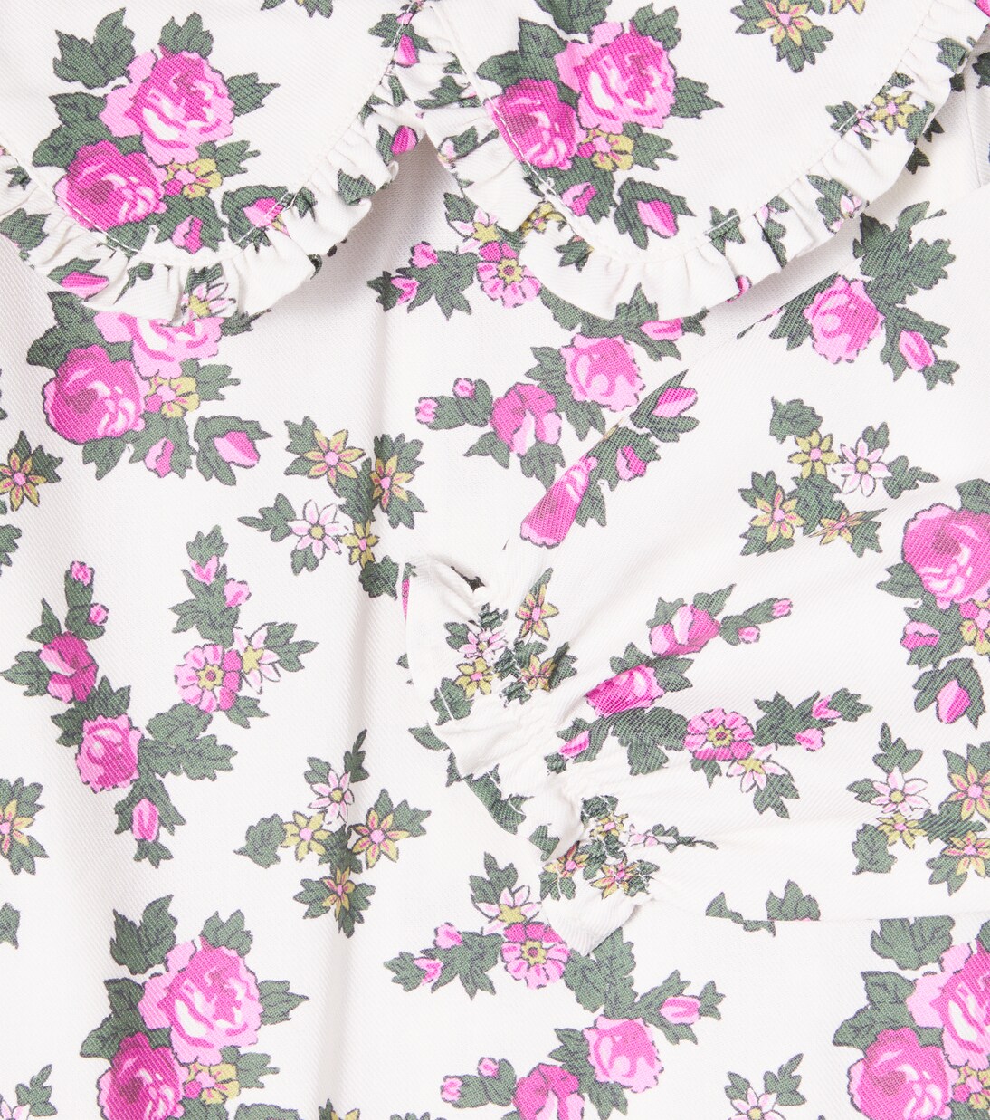 Baby Elyse floral cotton fleece bodysuit | The New Society