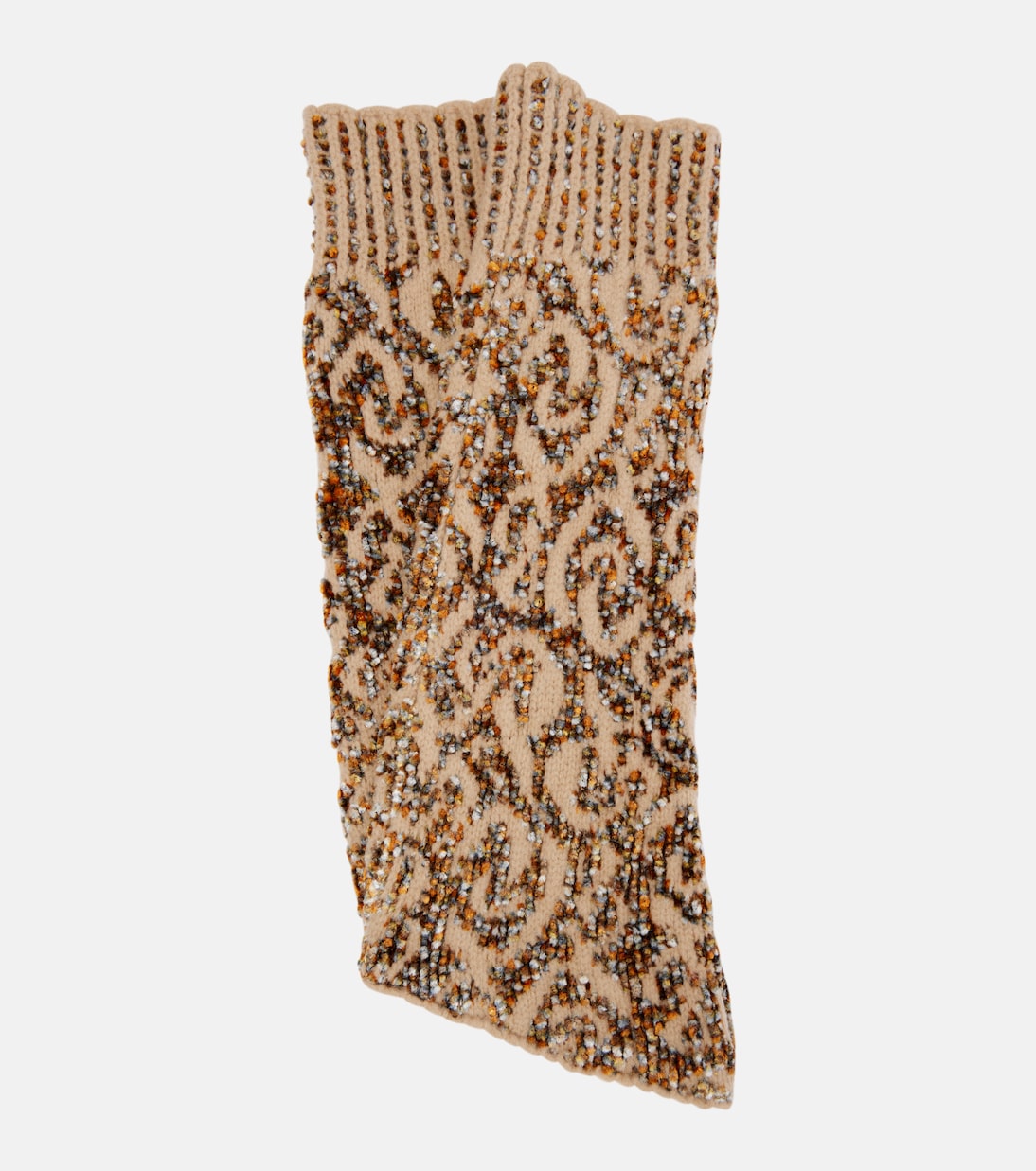 Wool-blend fingerless gloves | Dries Van Noten