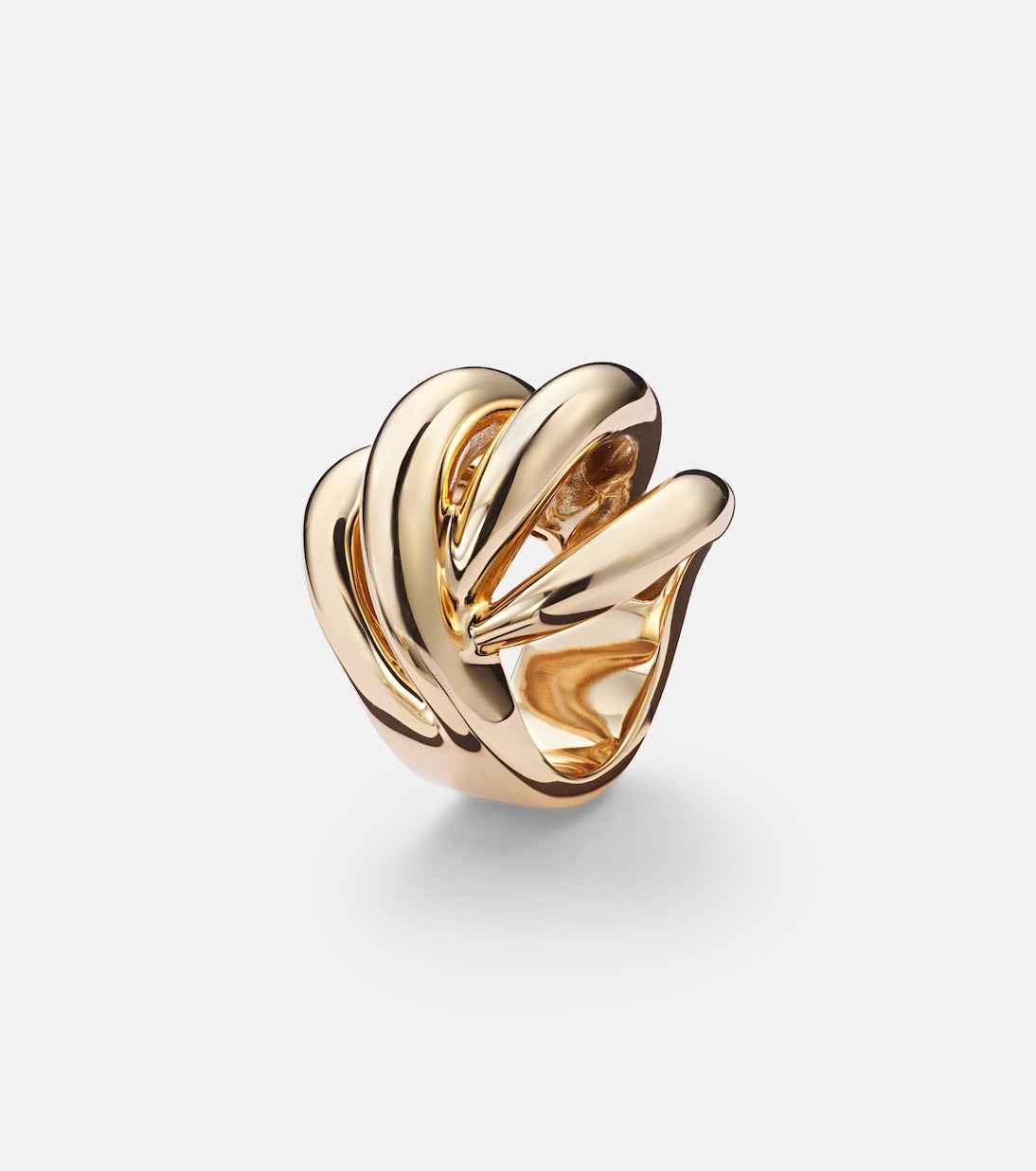 Ring Abstract Line, 10kt vergoldet | Jennifer Fisher