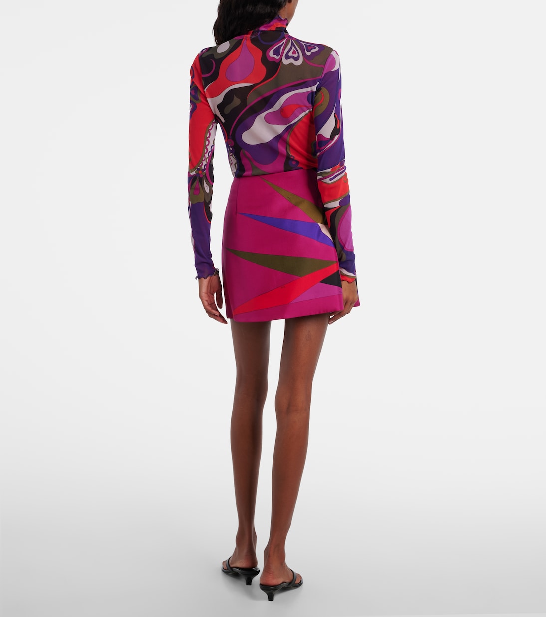 Stella silk wrap skirt | Pucci