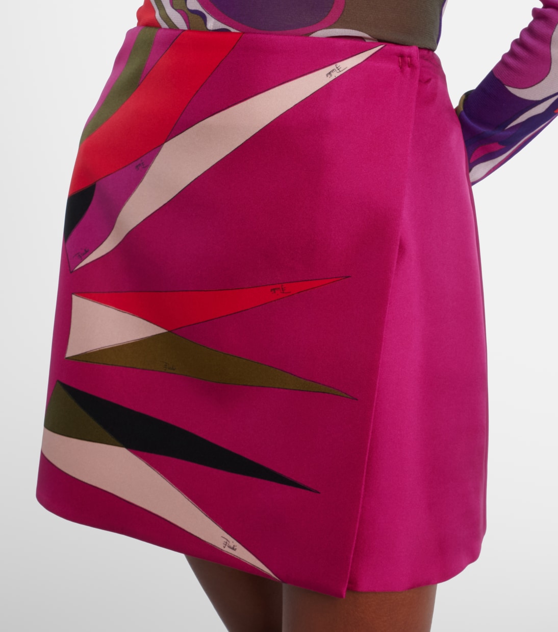 Stella silk wrap skirt | Pucci