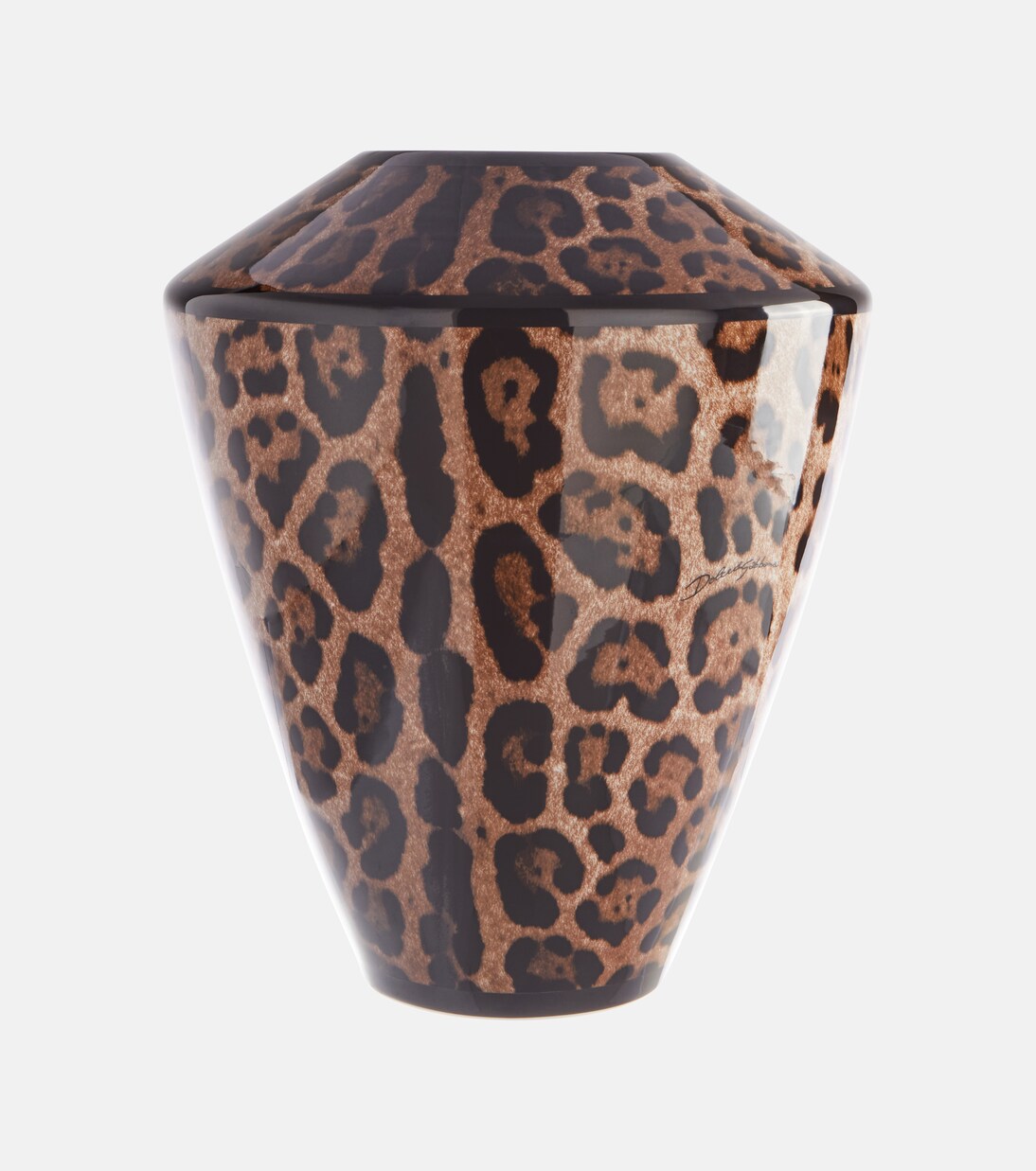 Leopardo Large porcelain vase | Dolce&Gabbana Casa