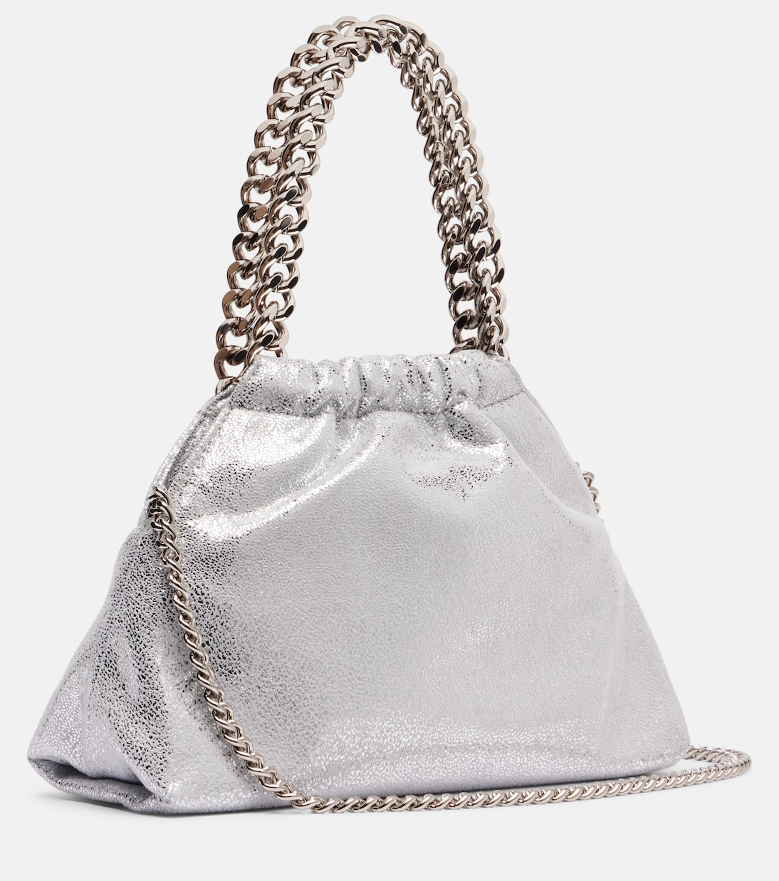 Falabella Small metallic tote bag | Stella McCartney