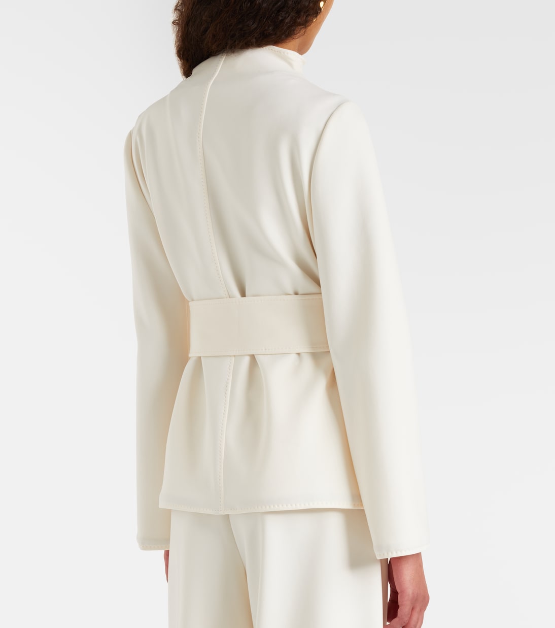 Talamo belted jersey jacket | Max Mara