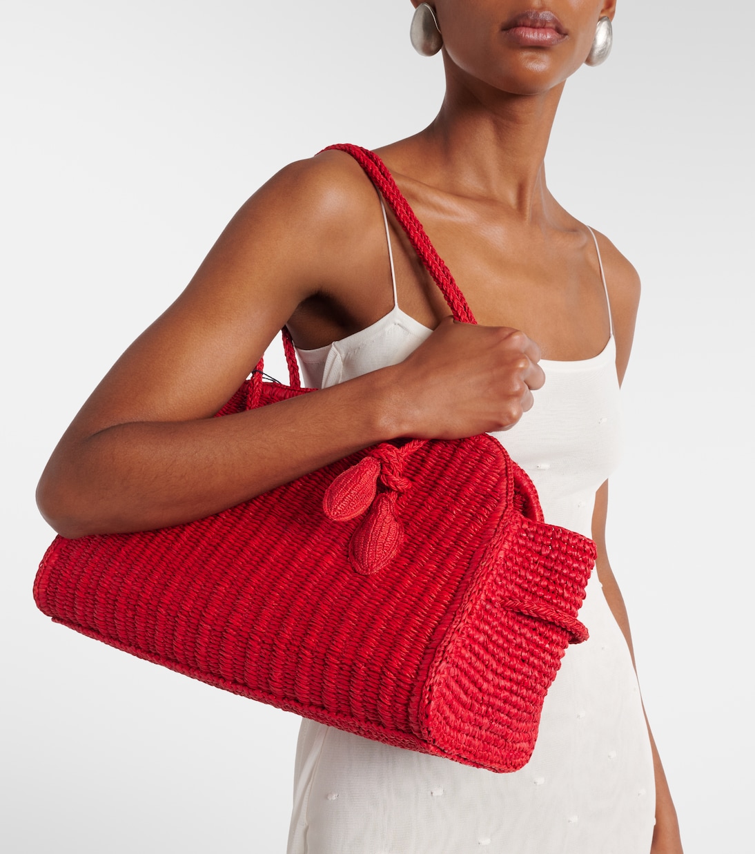 Tote Bag Turismo Small aus Raffiabast | Jacquemus