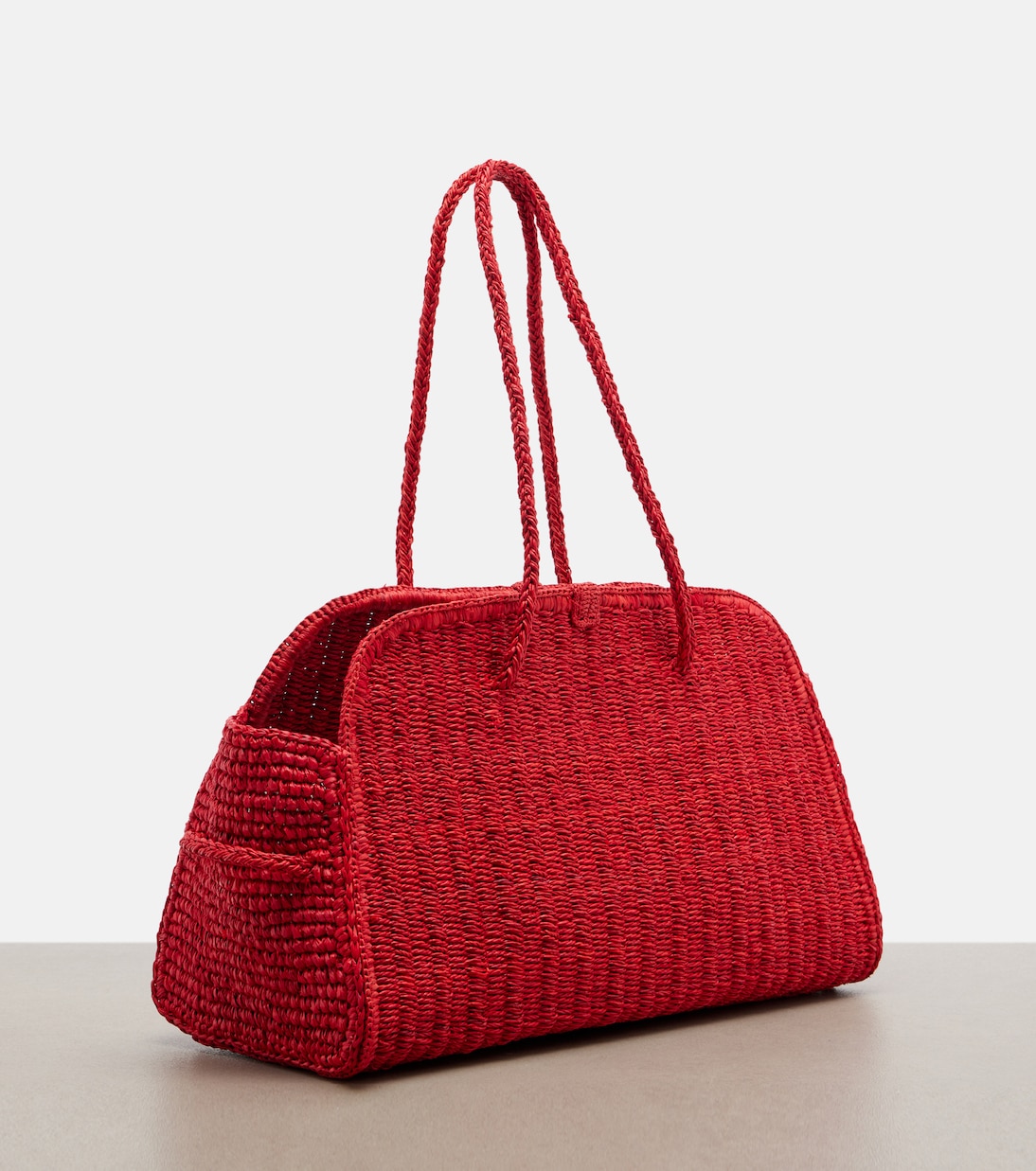 Tote Bag Turismo Small aus Raffiabast | Jacquemus