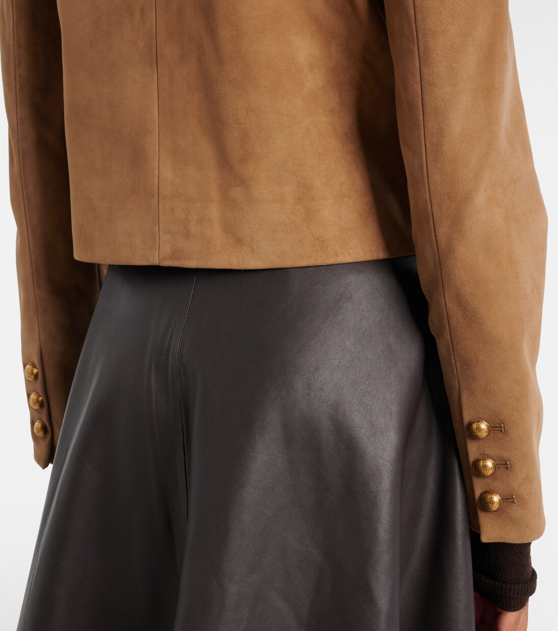Jacke aus Veloursleder | Altuzarra