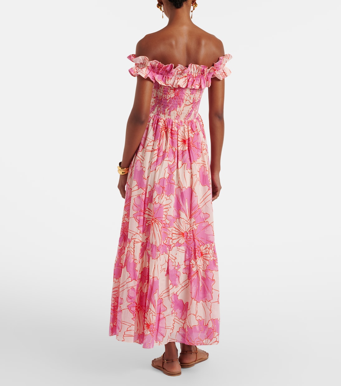 Maxikleid Suzanne aus Baumwolle | Poupette St Barth