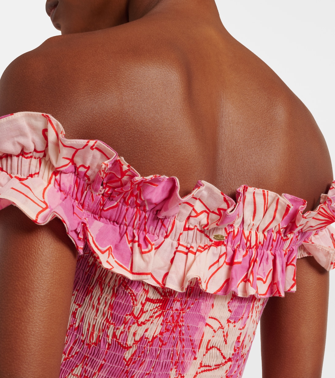 Maxikleid Suzanne aus Baumwolle | Poupette St Barth