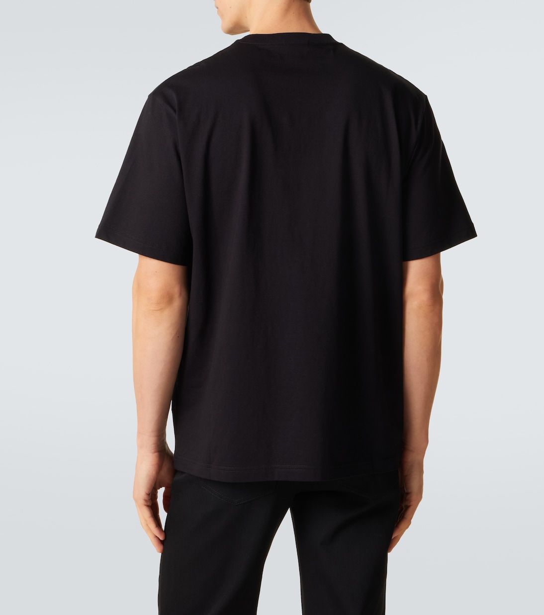 Logo cotton and silk jersey T-shirt | Gucci