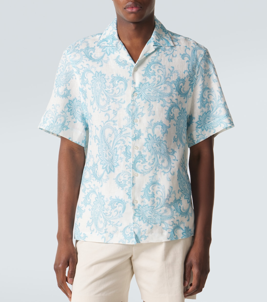 Paisley linen shirt | Etro