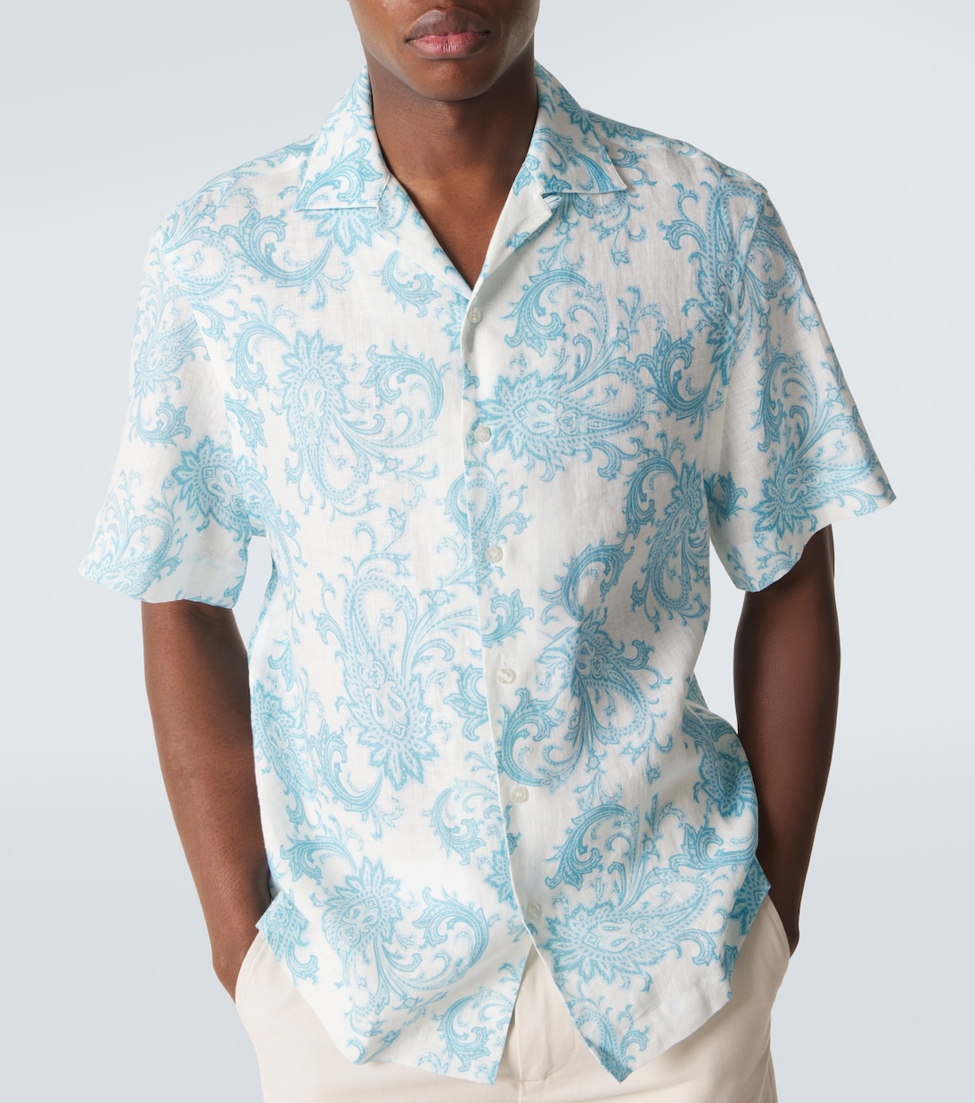 Paisley linen shirt | Etro