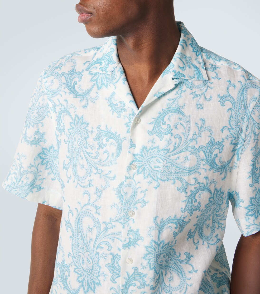 Paisley linen shirt | Etro