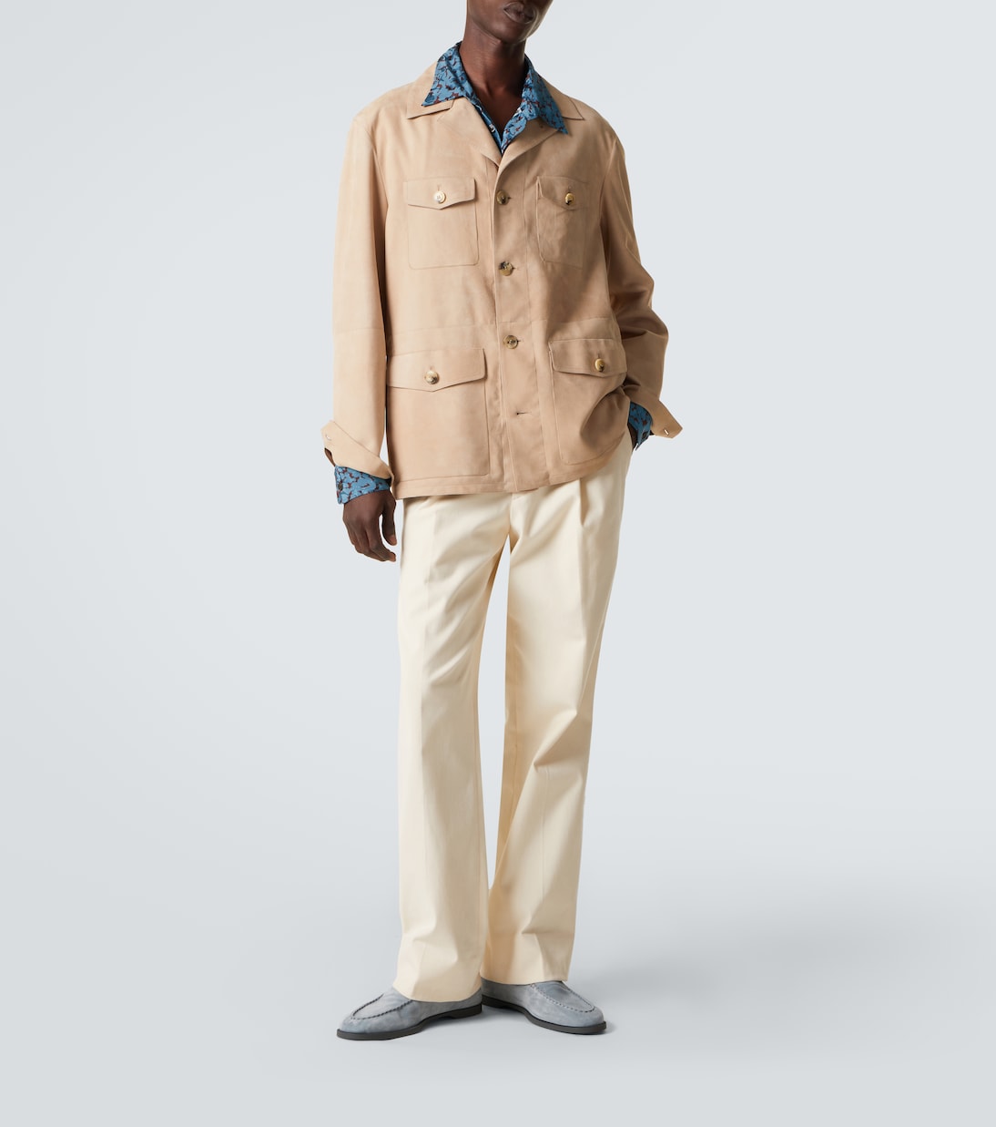 Mocassini Pace in suede | John Lobb