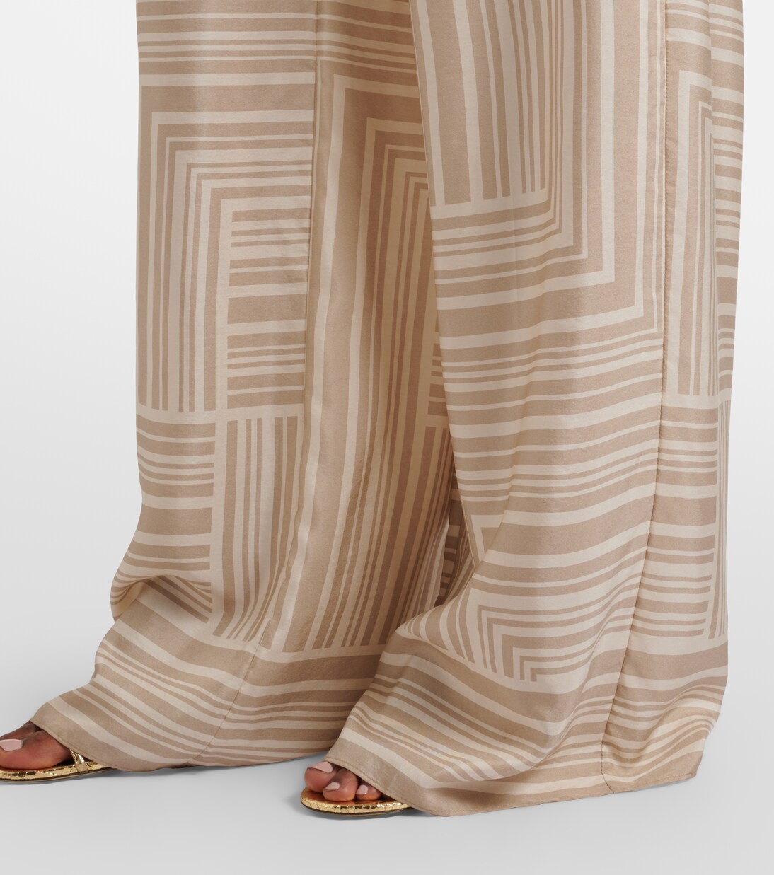 Dijon printed silk shorts | Joseph