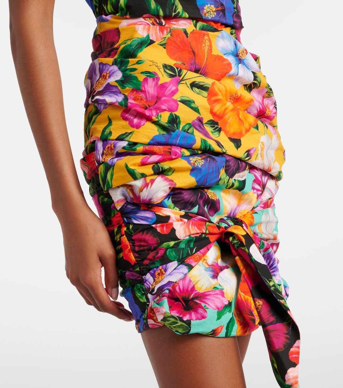 Minikleid aus Baumwolle | Dolce&Gabbana