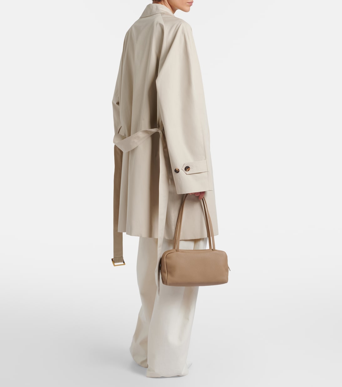 Astra Medium leather shoulder bag | The Row