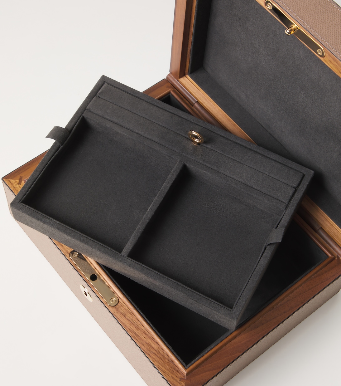 Leather jewelry case | Giobagnara