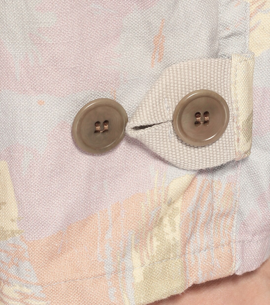 Pantalon paper bag Rinny à taille haute en coton et lin | Marant Etoile