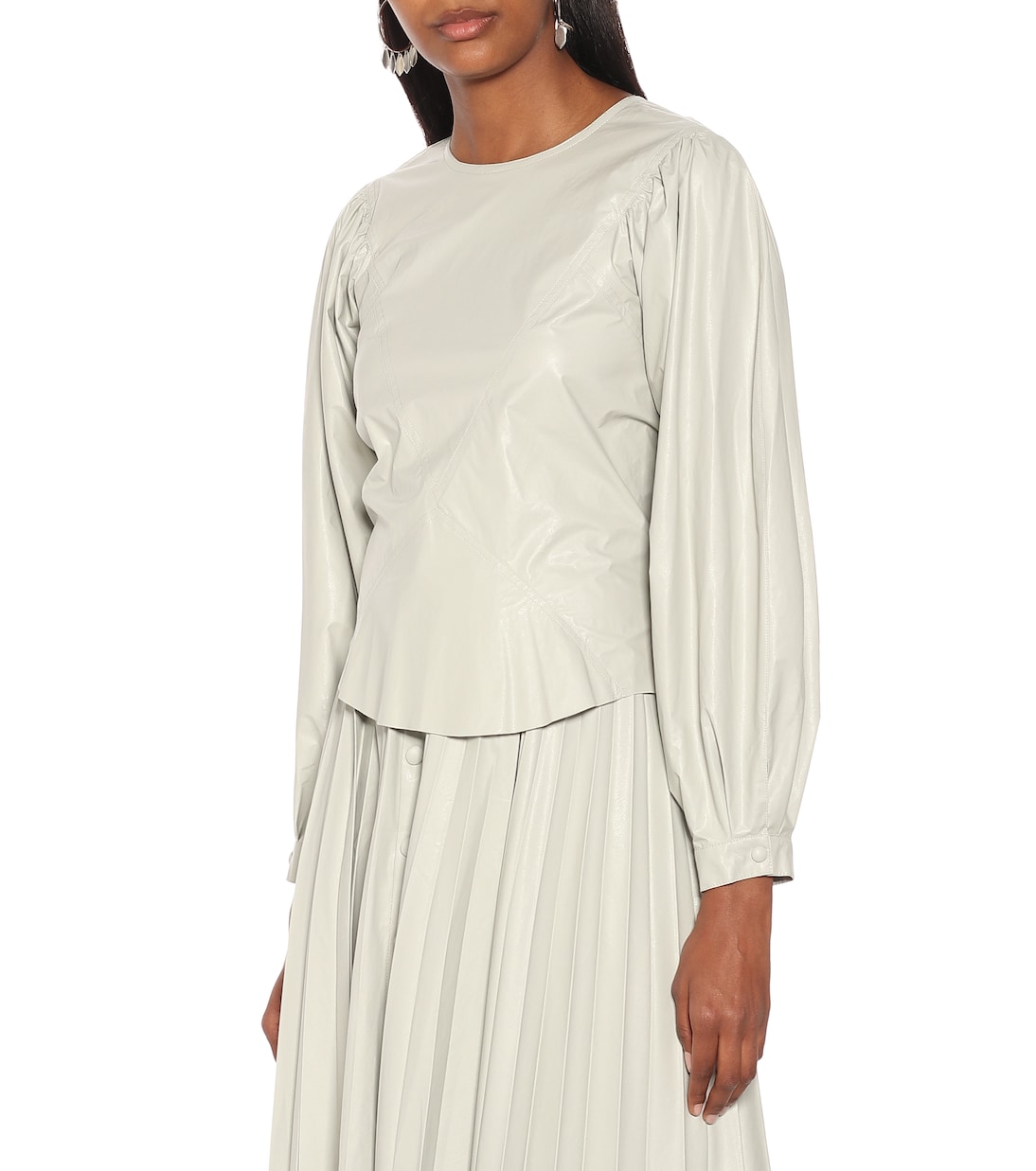 Dobson faux leather top | Isabel Marant
